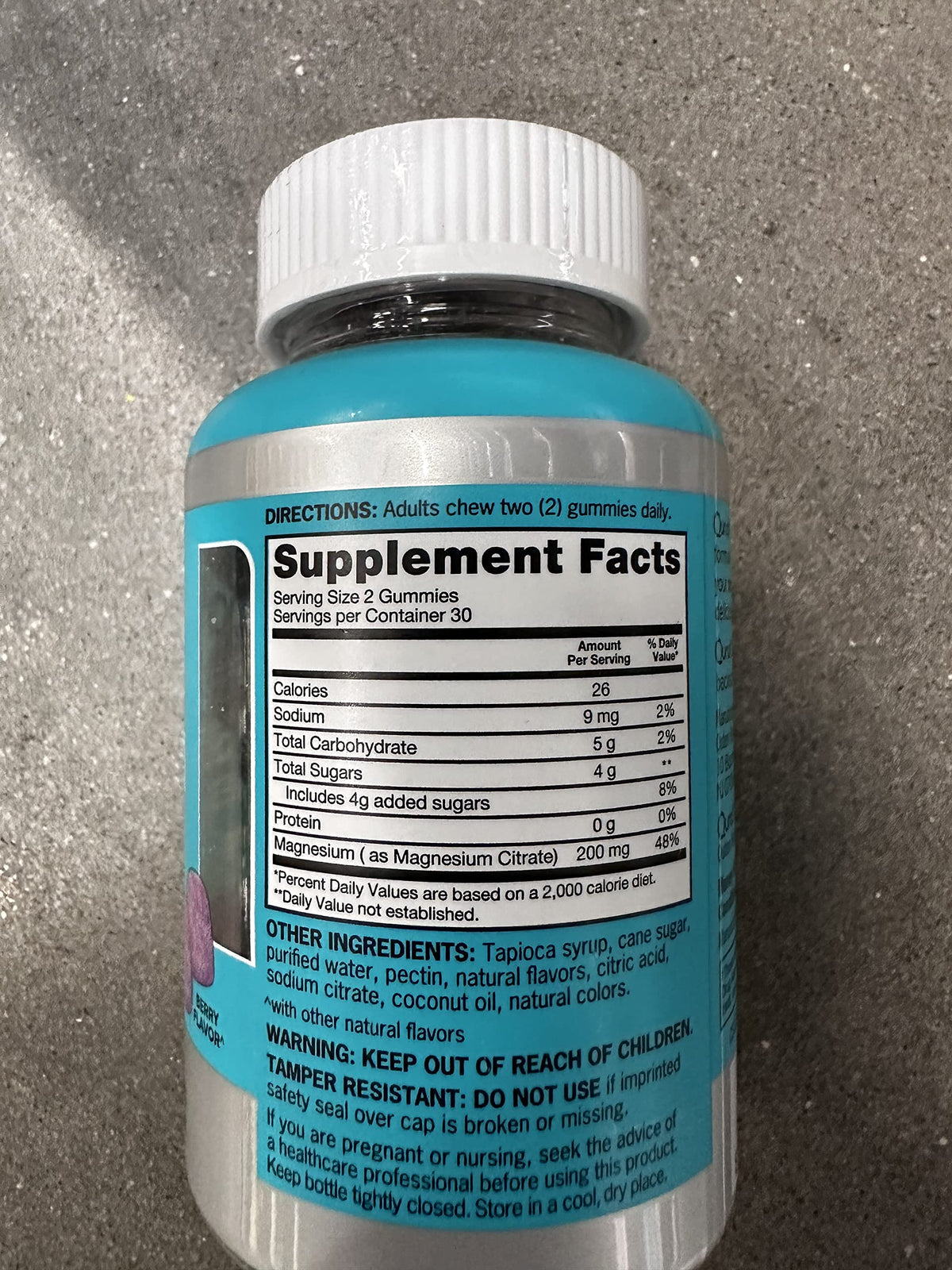 Qunol Magnesium Citrate Gummies - 60 Count - image 2