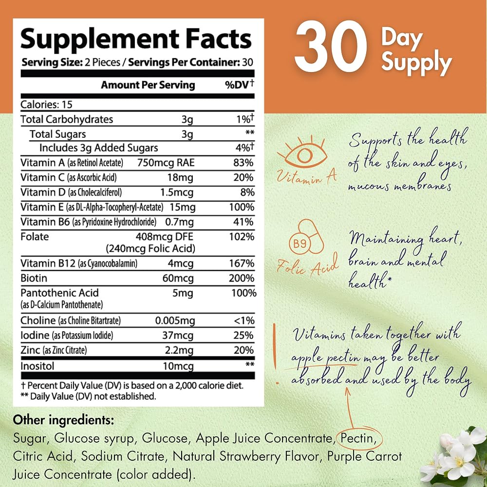 healblend Power-Packed Multivitamin Bear Gummies for Adult