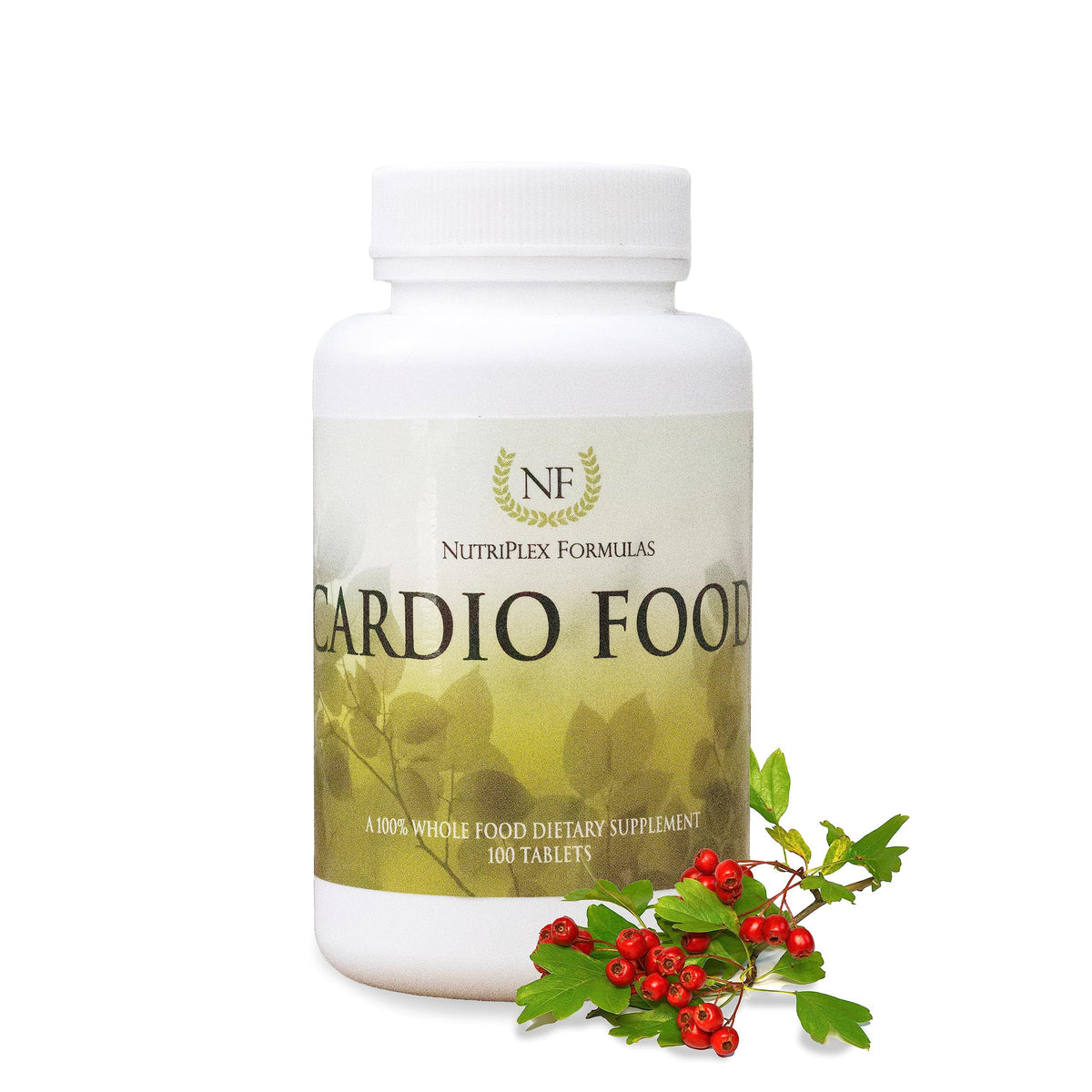 NutriPlex Formulas Cardio Food Supplement Heart Support - 100 Tablets