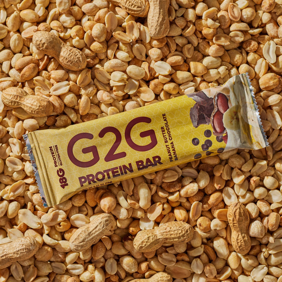 G2G Protein Bar Peanut Butter Banana Chocolate - 8 Count - image 3