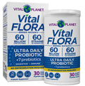 Vital Planet Vital Flora Ultra Daily Probiotic 60 Billion CFU - 30 Capsules