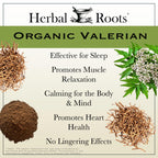 Herbal Roots Valerian Root Capsules for Sleep - 60 Vegan Capsules - image 3
