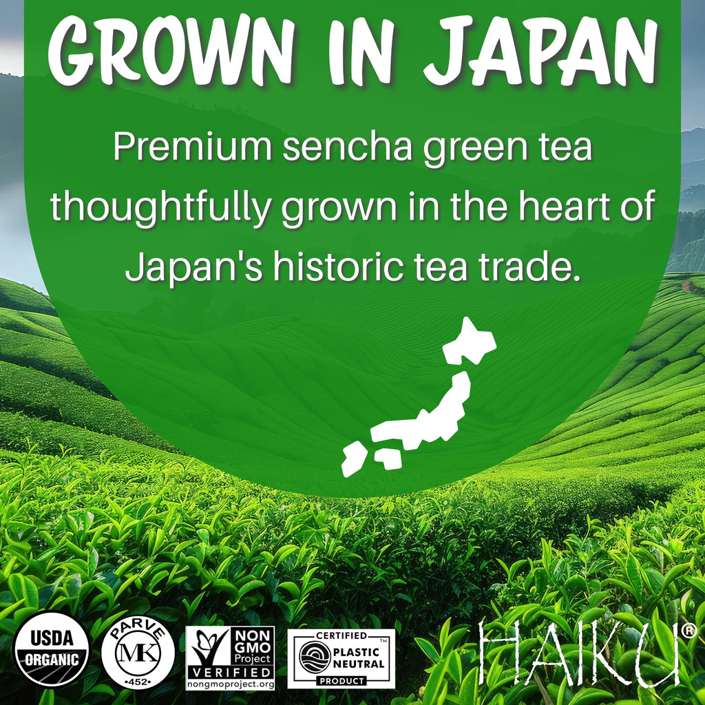 Haiku Organic Sencha Green Tea - 16 Teabags - image 3