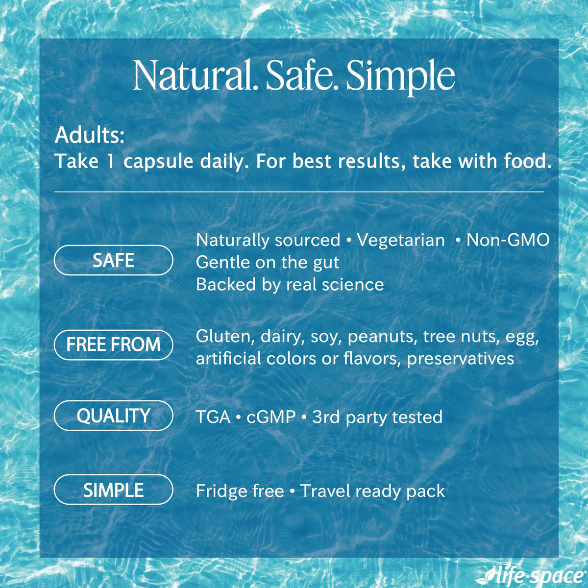 Life-Space Shape B420 Probiotics for Shape Better
