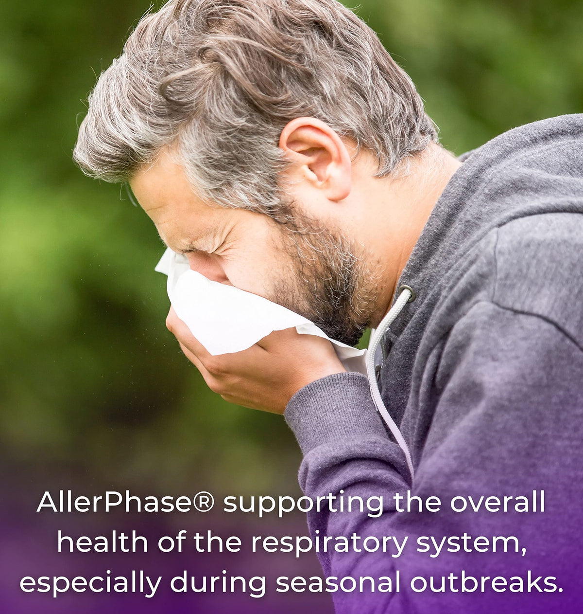 Tango AllerPhase Natural Herbal Sinus and Lung Relief - 30 Vegetarian Capsules - image 3