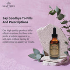 Svasthya Natural Melatonin Liquid Sleep Aid - 2 Fl Oz - image 5