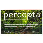 Percepta Plant-Based Memory Support Brain Booster - 60 Capsules