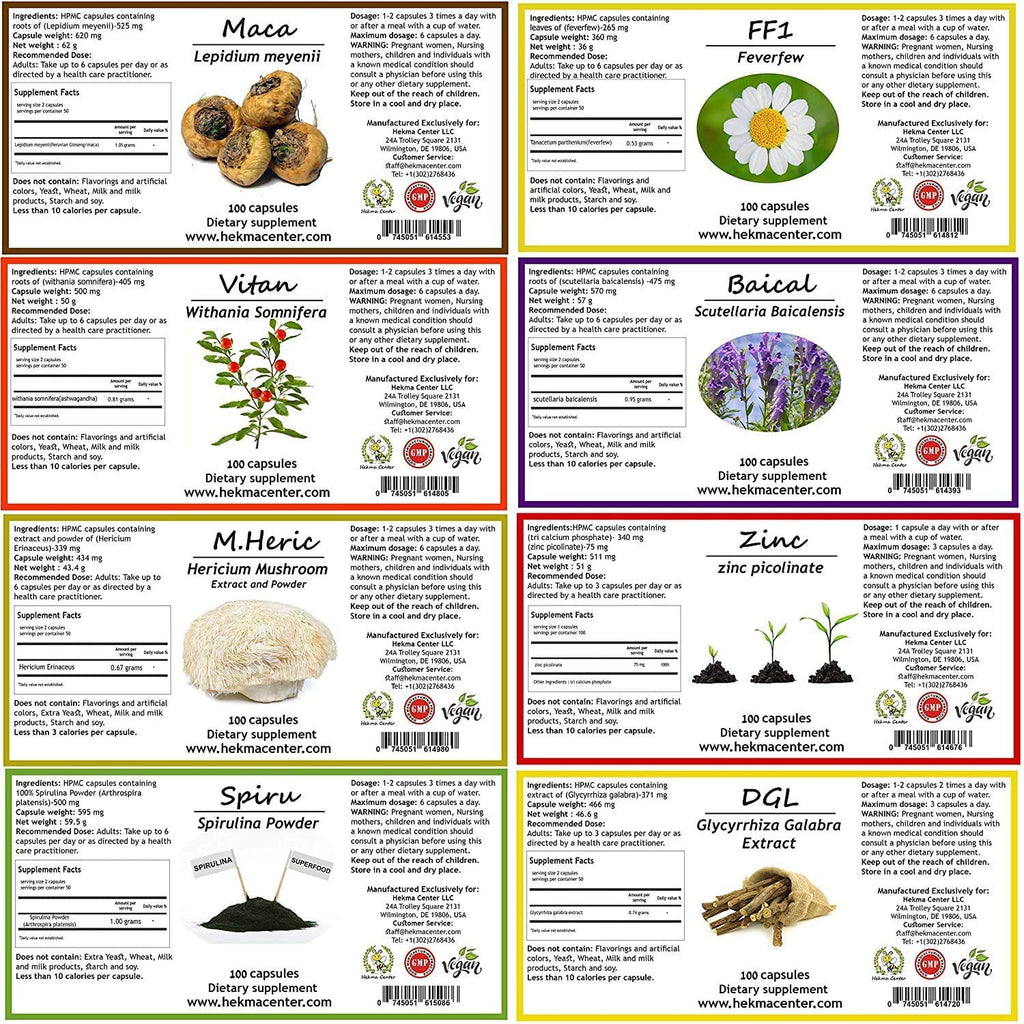 Hekma Center MS Supplement Package with 18 Herbs - 1 Count - image 3