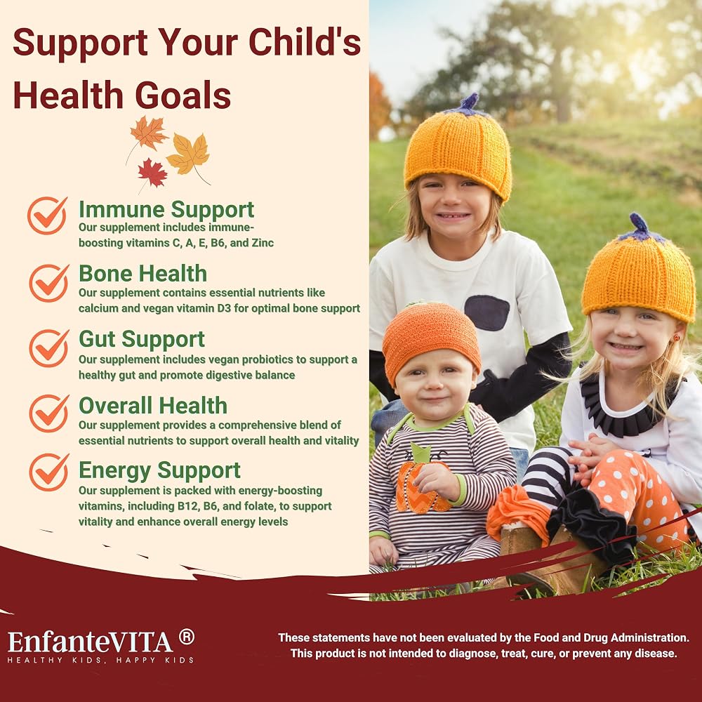EnfanteVITA All in One Kids Multivitamin Powder Immune Support - 90 Day - image 7