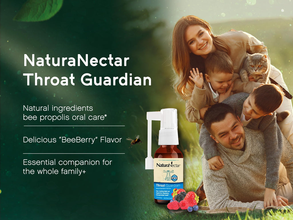 NaturaNectar Bee Propolis Throat Spray - 1.06 Fl Oz - image 2