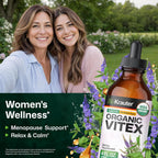 BIO KRAUTER Vitex Chasteberry for Menopause Support - 4 Fl Oz - image 2