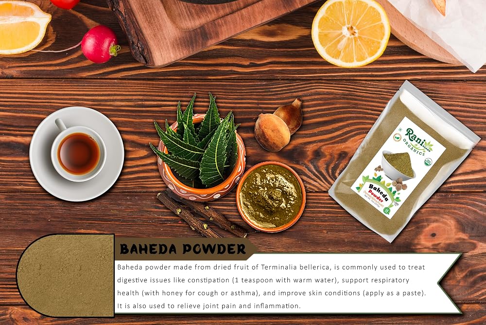 Rani Organic Baheda Powder (Terminalia Bellirica) - 7oz - image 6