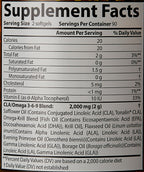 NDS Nutrition Censor Body Toner CLA Fat Loss Formula - 180 Softgels - image 6