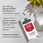 Garden of Life Dr. Formulated Multi+ Heart Health Multivitamin - 30 Capsules - image 5