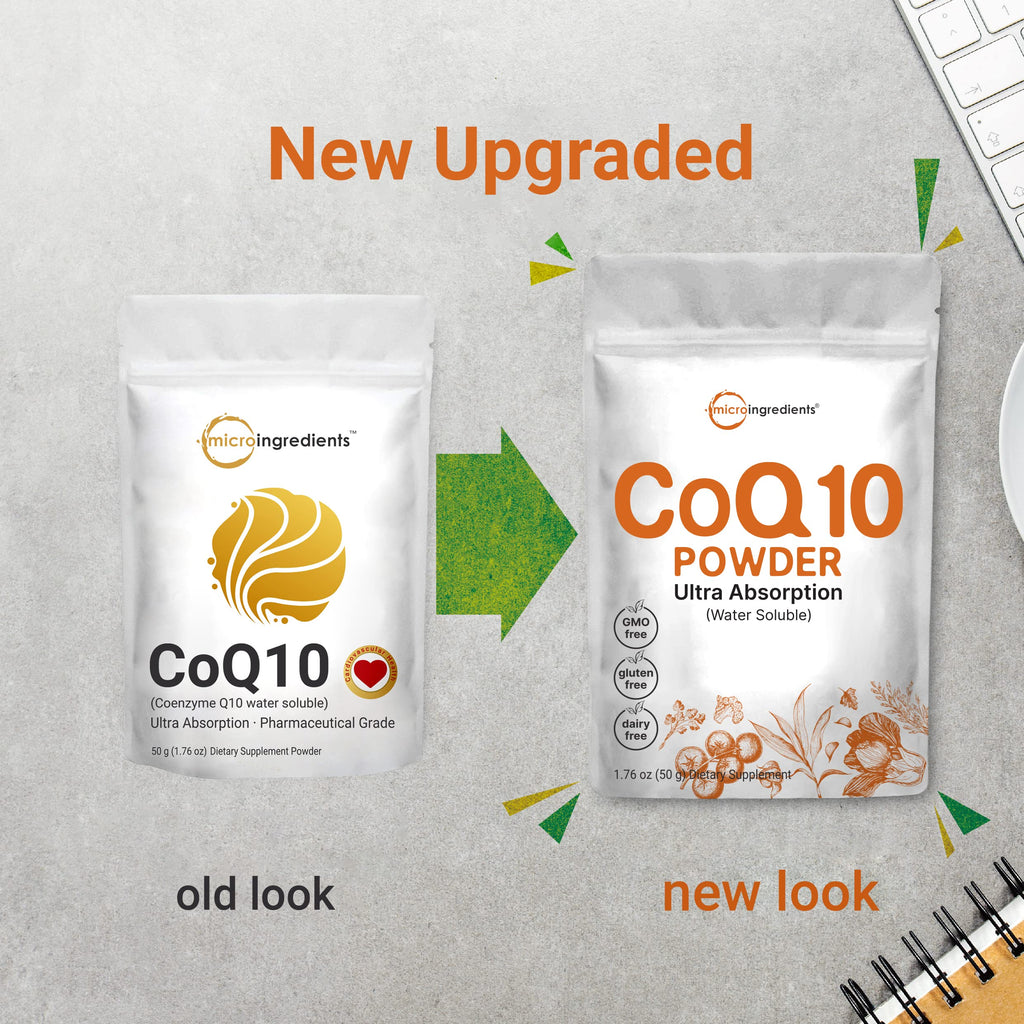 Micro Ingredients Water Soluble COQ10 Powder 200mg - 50g - image 5