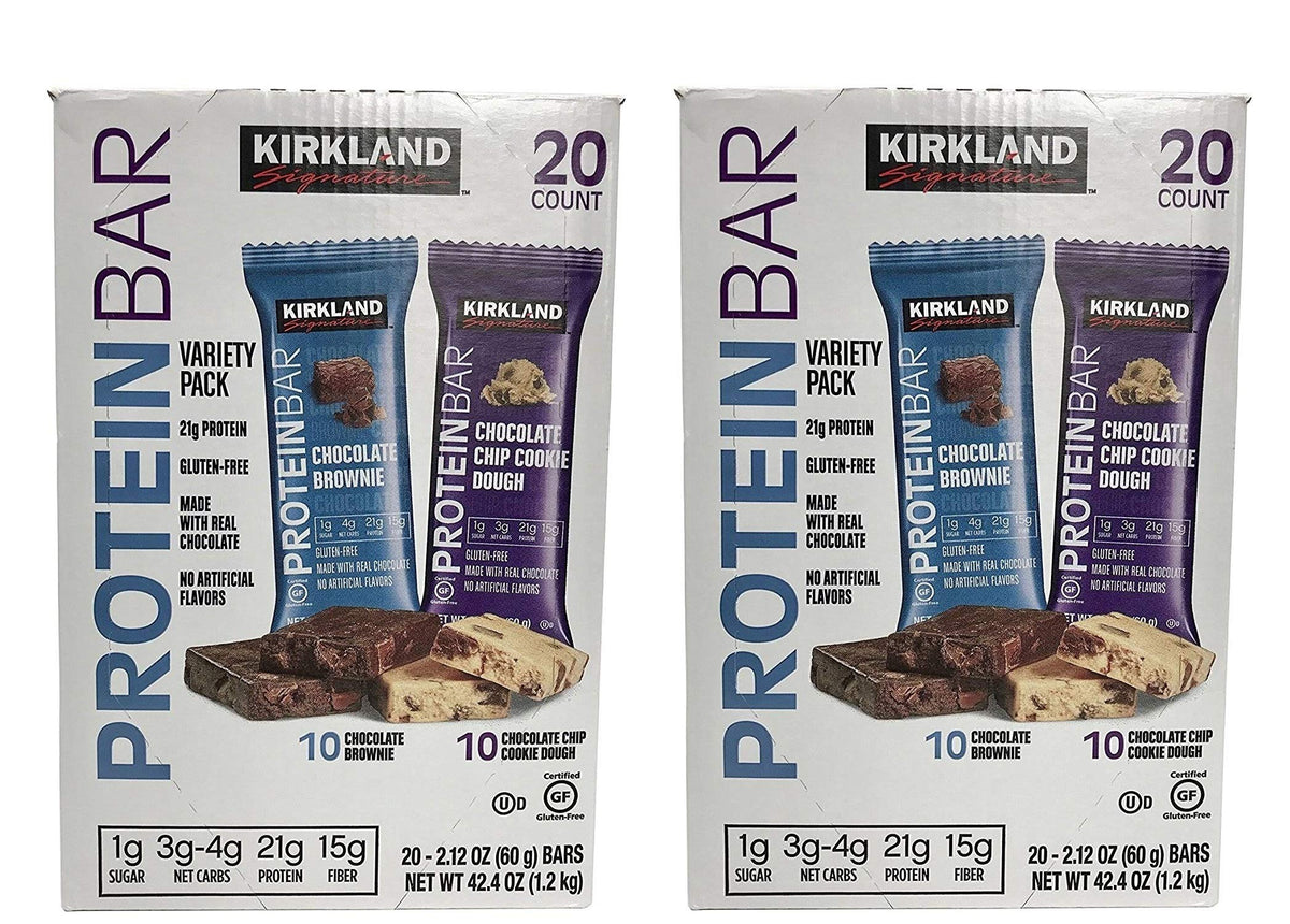 Kirkland Signature Protein Bar Energy Variety Pack - 2 Count