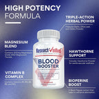 Research Verified Blood Booster Supplement - 360 Capsules - image 3