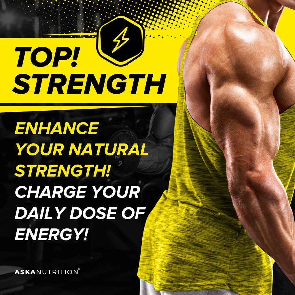 ASKA Nutrition Testosterone Booster for Men - 120 Capsules - image 3