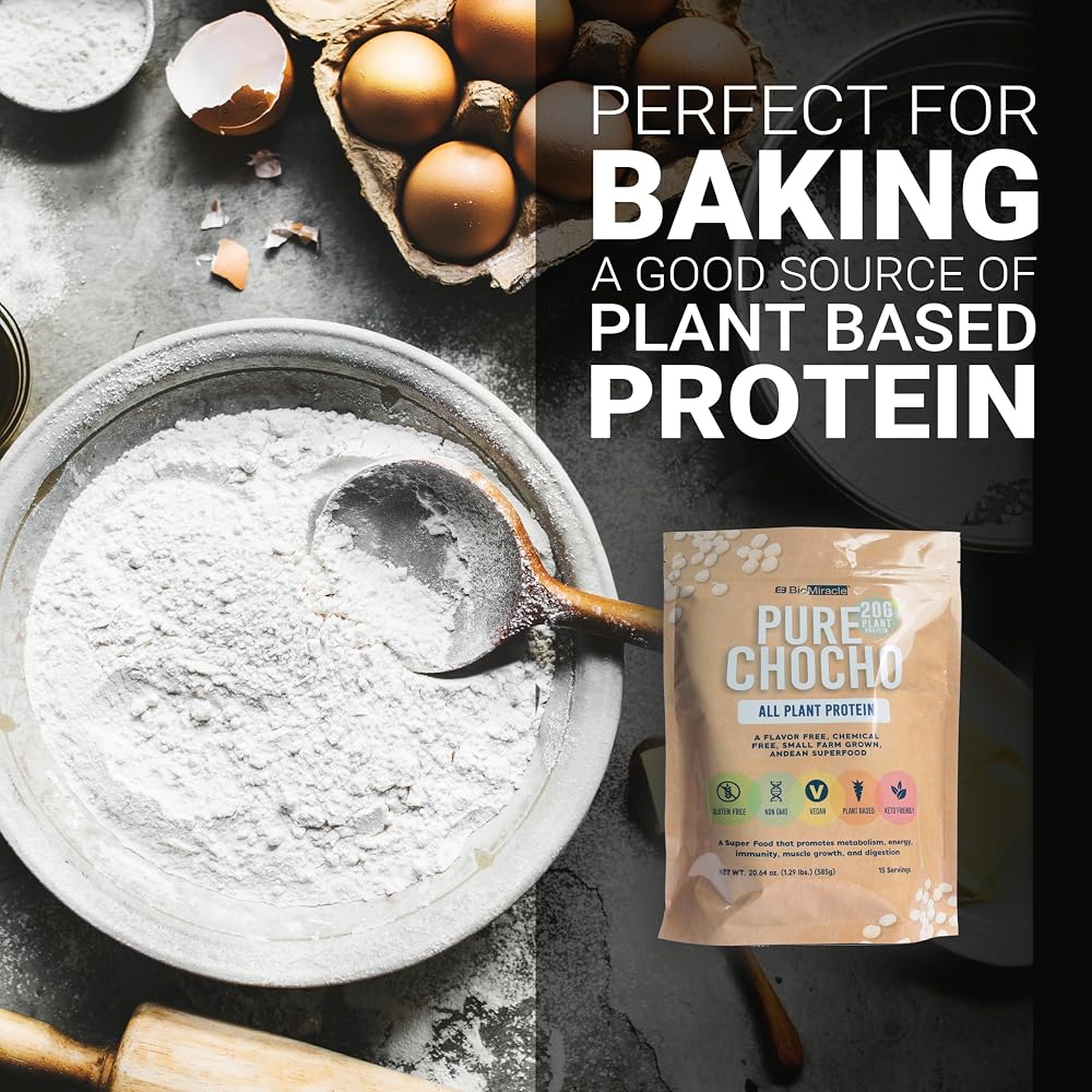 BioMiracle Hydrolyzed Pure Chocho All Plant Protein - 15 Servings - image 4