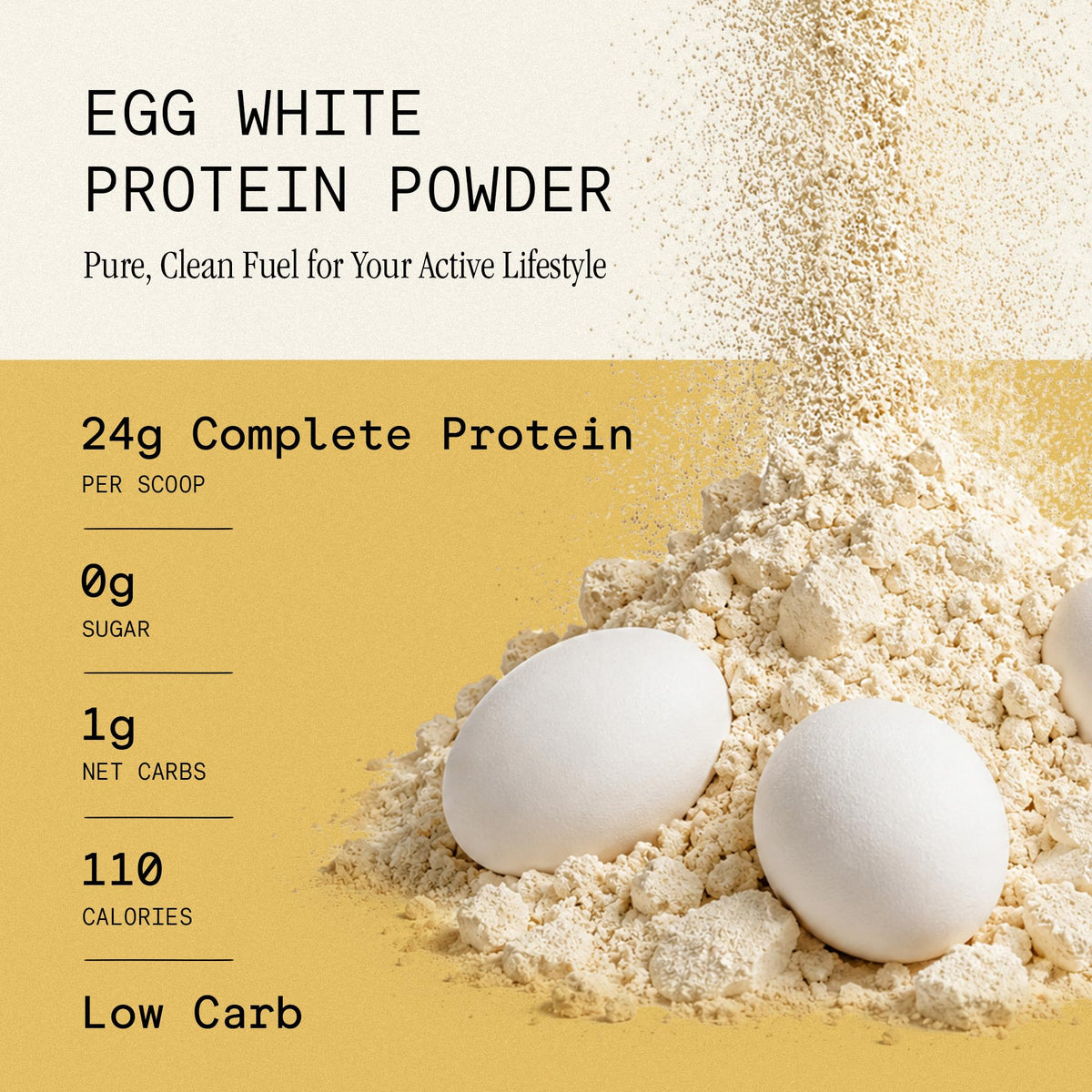 Julian Bakery Egg White Protein Powder Unflavored - 2 Pound - image 3