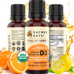 Sacred Eats Vitamin D3 Liquid Drops