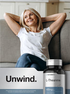 Horbäach HORBAACH Capsules L Theanine 400Mg Gluten Free Bottle N
