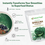 Z Natural Foods Organic Spirulina Powder - 80 oz - image 4
