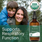 Herb Lore Organic Mullein Tincture - Mullein Drops for Lungs - Liquid