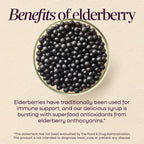 Nature's Way Sambucus Immune Elderberry Syrup with Vitamin C & Zinc - 8 Fl Oz - image 5