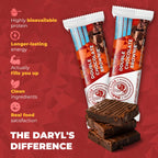 Daryl's Bars Chocolate Bars with a yummy chocolaty taste and Energy