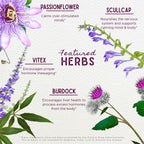 WishGarden Herbs PMS Emotional Support Vitex Tincture - 2 Fl Oz - image 4