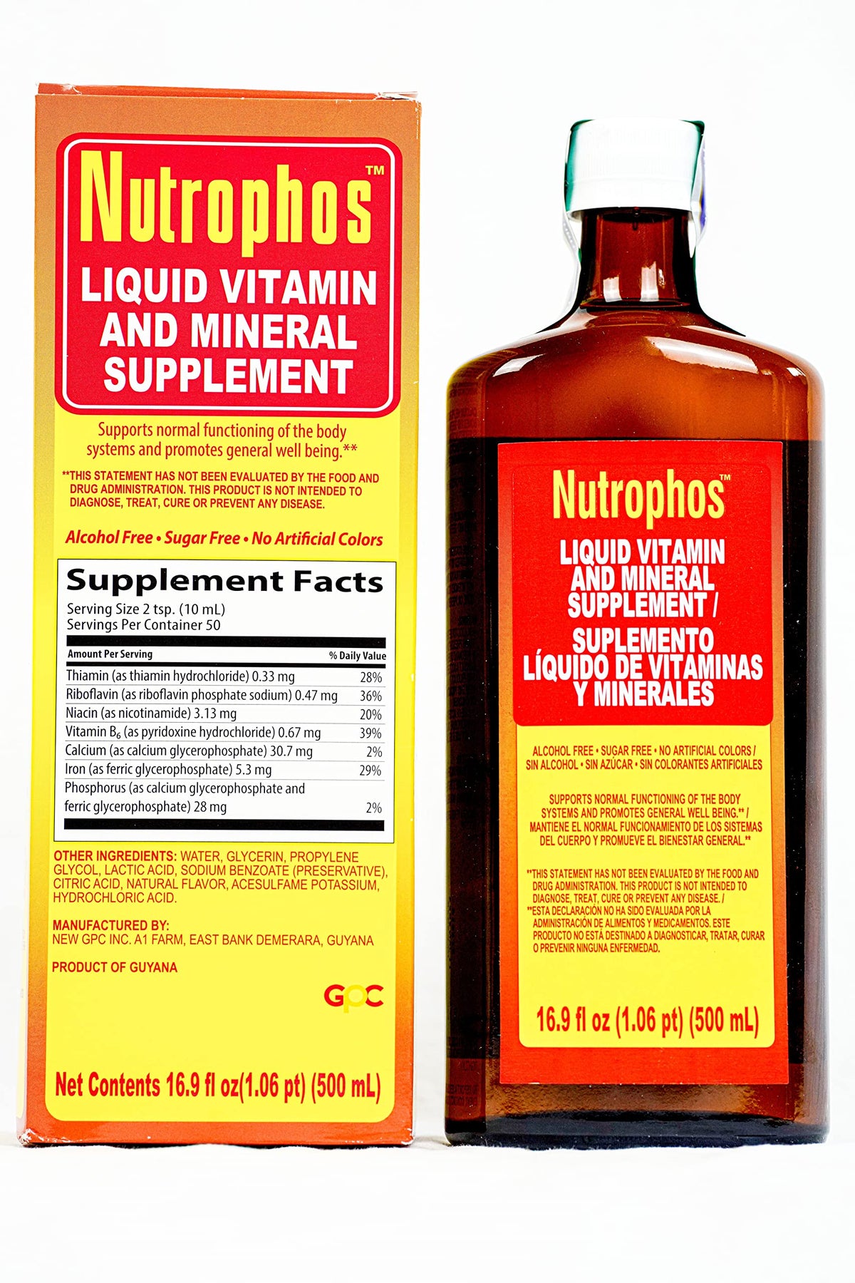 Nutrophos Liquid Vitamin and Mineral Supplement - 16.9 fl oz - image 5
