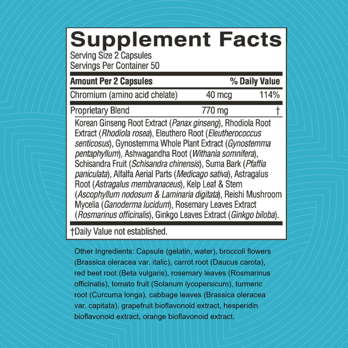 Nature's Sunshine Adaptamax - 100 Capsules - image 3