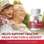 Physician Formulated Vegan DHA Omega 3 Brain Support - 60 Softgels - image 9