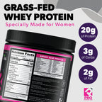 PRO NUTRITION LABS Her Natural Whey Protein Powder - 1 lb - image 5