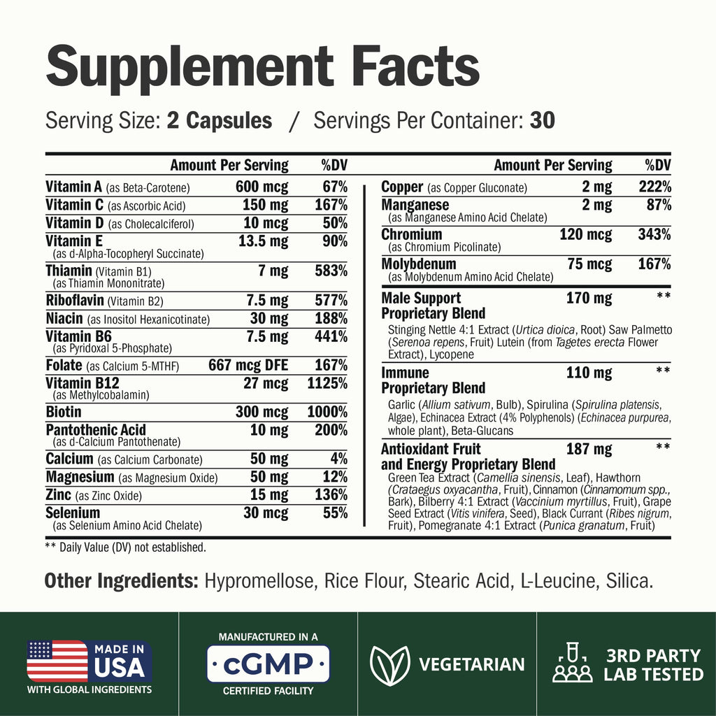 Vimerson Health Multivitamin for Women and Men