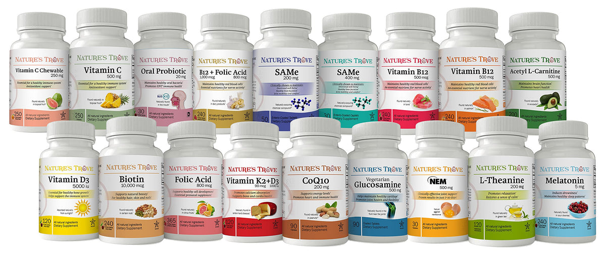 Nature's Trove Melatonin 5mg Chewable Tablets - 120 Tablets - image 3