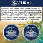 Zatural Hemp Oil Healing Salve 2,000mg - 2 Ounce - image 4