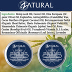 Zatural Hemp Oil Healing Salve 2,000mg - 2 Ounce - image 4