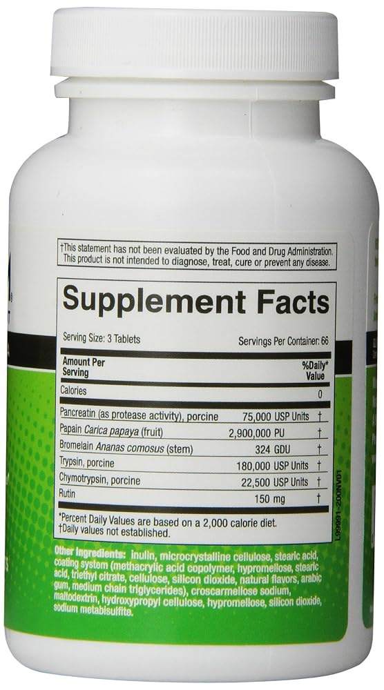 Medizym Medizym Systemic Enzyme Tablets - image 4