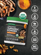 Nature's Truth Organic Turmeric Supplement Powder - 7 oz - image 3