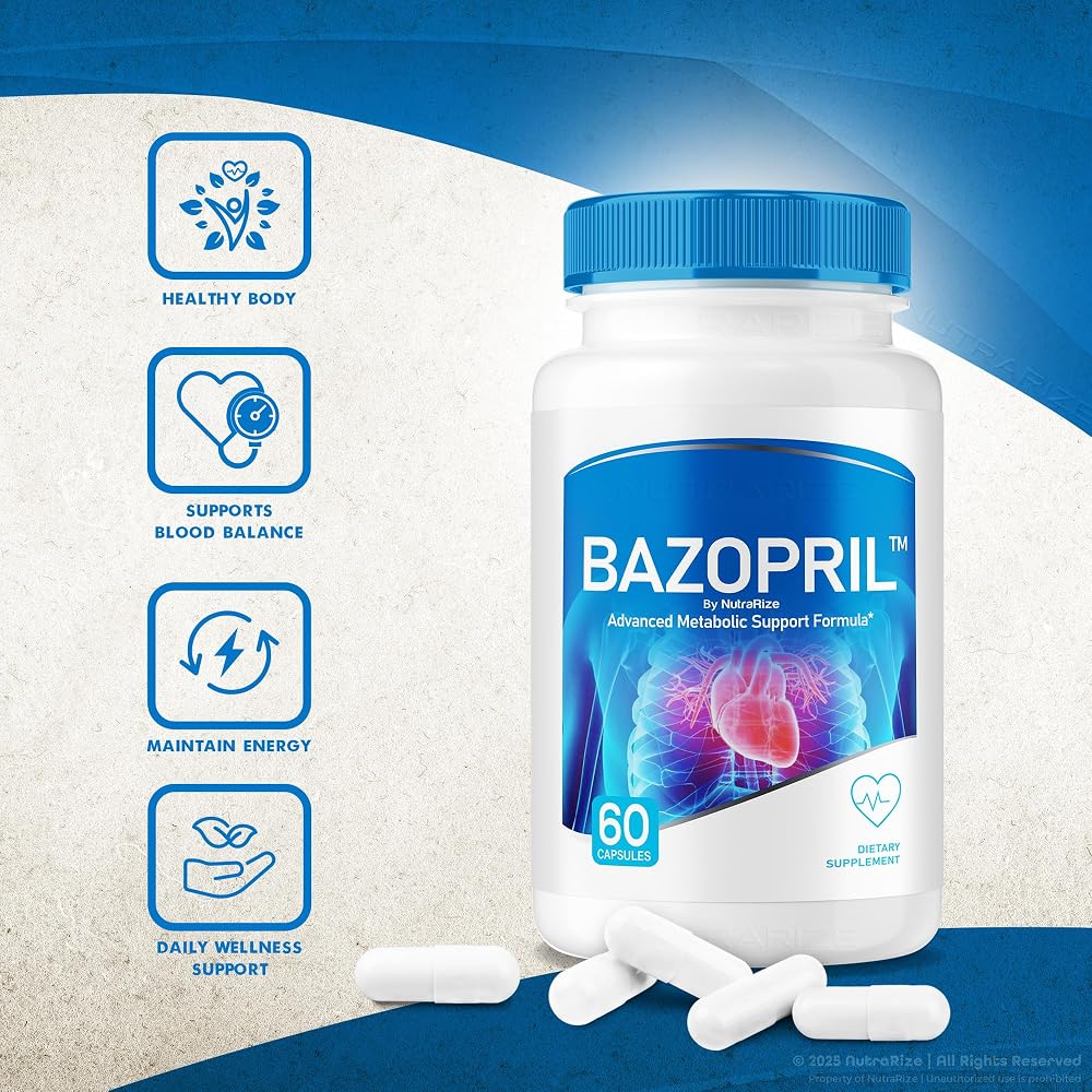 NutraRize Bazopril All-Natural Dietary Supplement - 60 Capsules - image 5
