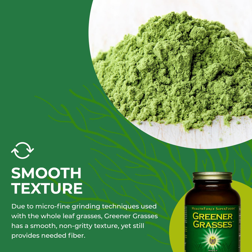 HealthForce SuperFoods Greener Grasses Alkalizer Powder - 10 oz - image 6