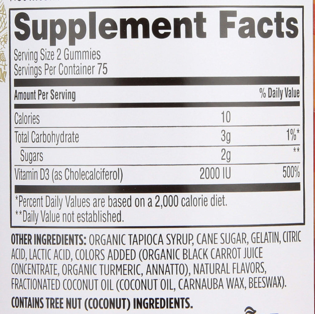 365 by Whole Foods Market Vitamin D3 Gummies - 150 Count - image 3
