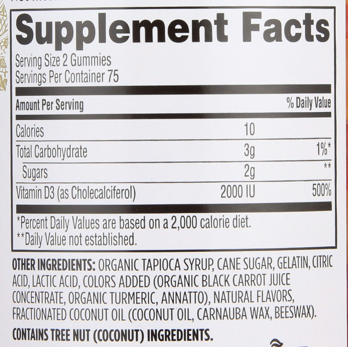 365 by Whole Foods Market Vitamin D3 Gummies - 150 Count - image 3