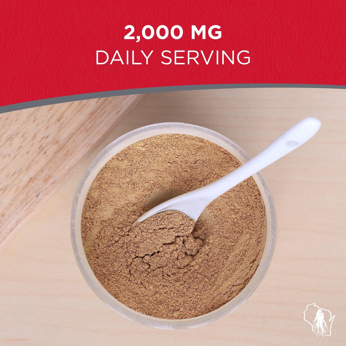Dairyland Management LLC Red Panax Ginseng Powder with Natural