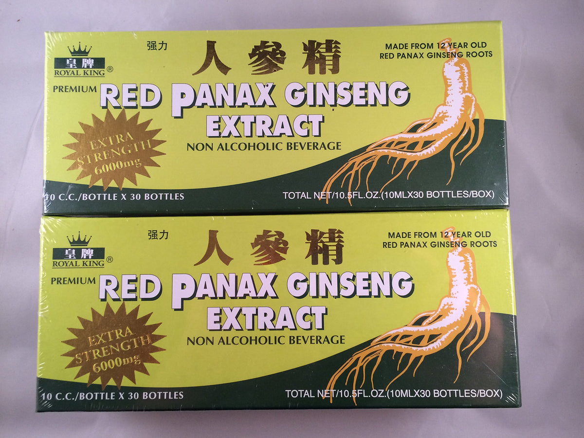 Royal King Red Panax Ginseng Extract 6000mg - 60 Vials - image 2