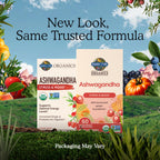 Garden of Life Organic Ashwagandha with Probiotics & Ginger - 60 Tablets - image 2