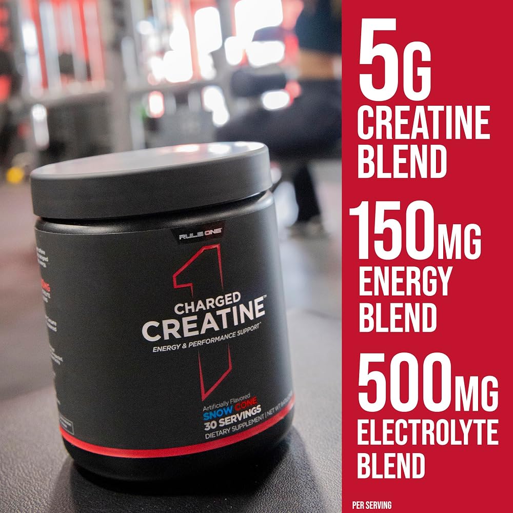 Rule 1 Charged Creatine - Multi-Function Workout Supplement