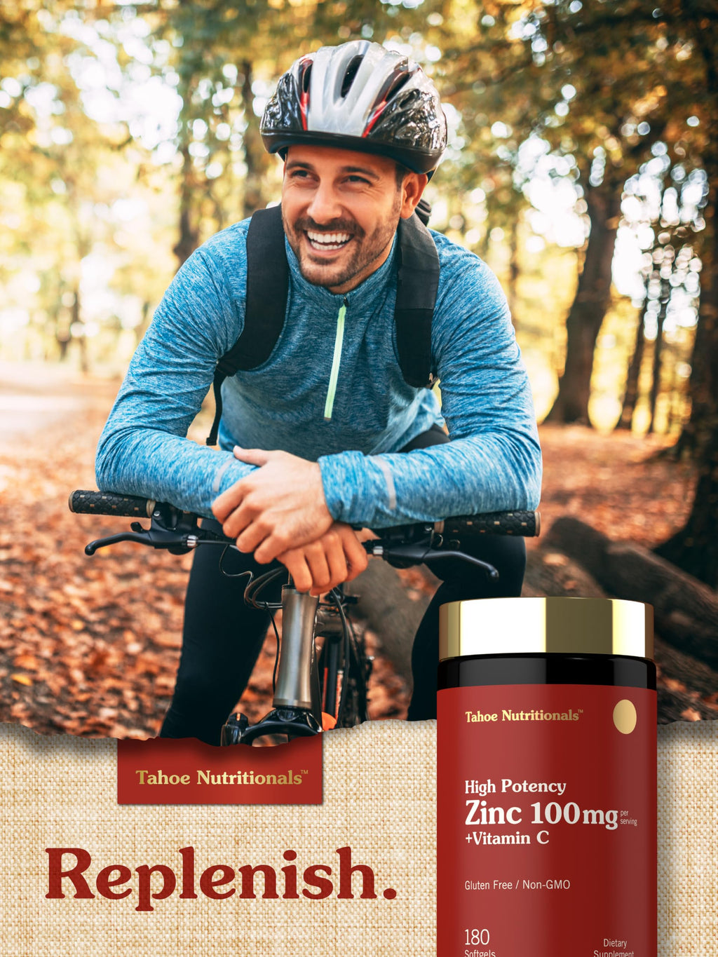 Carlyle Zinc Supplement 100mg with Vitamin C - 180 Softgels - image 6